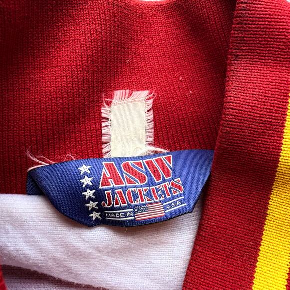 Crazy Vintage USMC Satin Varsity Jacket - Picture 2 of 6